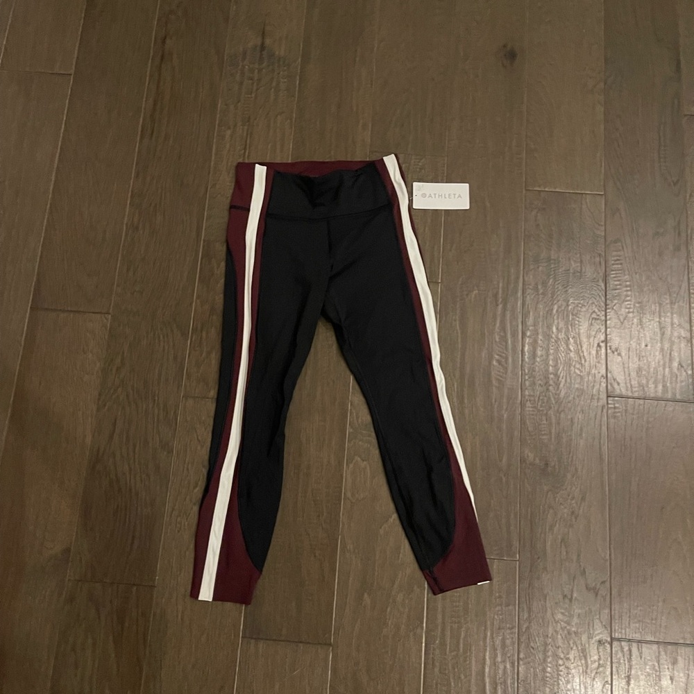 Athleta Crunch Colorblock 7/8 Tight Leggings